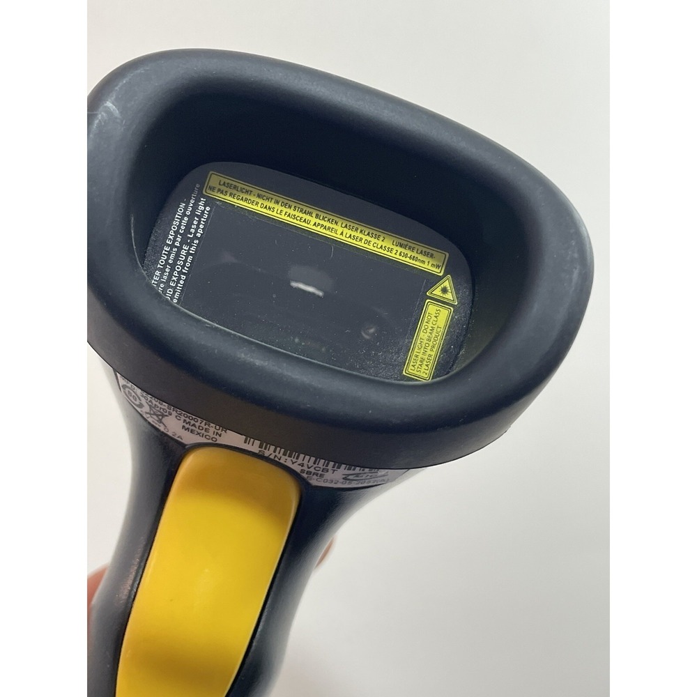 Symbol Corded USB Barcode Scanner LS2208-SR20007R-UR Black 1D Handheld w/ Stand - Picture 7 of 7